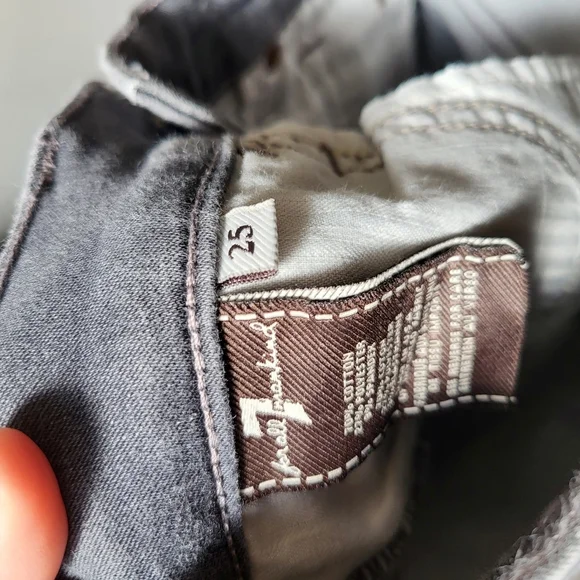 7 For All Makind Grey jeans - Picture 7 of 8
